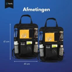 Tenify Premium Luxe & Stevige Auto Organizer Met Tablet Houder - Set Van 2 - Extra Opbergruimte - Beschermer - Autostoel - Accessories -Maxi-Cosi Winkel 1200x1200 120