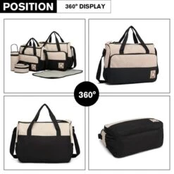 Miss Lulu Luier- En Verzorgingstas - 5 Set - Zwart (9026 BK) 8 Miss Lulu Luier- En Verzorgingstas - 5 Set - Zwart (9026 BK) -Maxi-Cosi Winkel 1200x1200 1202