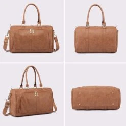 Miss Lulu Luier- En Verzorgingstas – Luiertas Set – Afneembare Draagtas - Duurzaam En Stijlvol – Bruin - Premium Kwaliteit- Grote Capaciteit - Unisex/Jongens/Meisjes (LT6638 BN) -Maxi-Cosi Winkel 1200x1200 1215