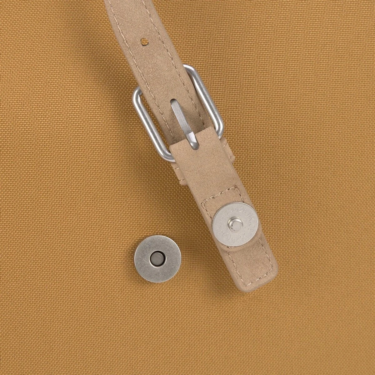 LÄSSIG Luiertas Rolltop Backpack Rugzak Incl Verschoningsmatje - Curry 9 LÄSSIG Luiertas Rolltop Backpack Rugzak Incl Verschoningsmatje - Curry - Image 9