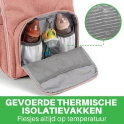 Brisby Slijtvaste Luiertas – Verzorgingstas – Met Buggymontage - Roze -Maxi-Cosi Winkel 1200x1200 1279