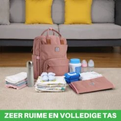 Brisby Slijtvaste Luiertas – Verzorgingstas – Met Buggymontage - Roze -Maxi-Cosi Winkel 1200x1200 1280