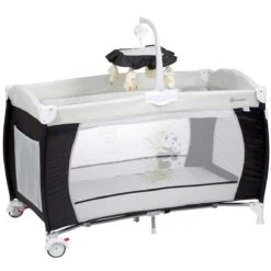 Campingbed BabyGO Sleeper DeLuxe Zwart (incl. Bodemverhoger) -Maxi-Cosi Winkel 1200x1200 1352