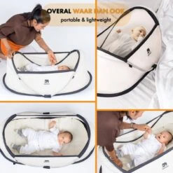 Deryan Infant BabyBox Campingbedje - Baby Klamboe - Cream -Maxi-Cosi Winkel 1200x1200 1360