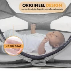 Deryan Baby Luxe Campingbedje – Inclusief Zelfopblaasbare Matras - Zwart -Maxi-Cosi Winkel 1200x1200 1362