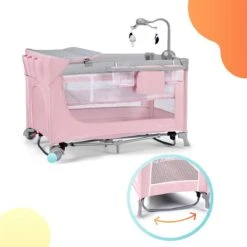Kinderkraft Campingbed - Leody Met Accessoires - Roze 37 Kinderkraft Campingbed - Leody Met Accessoires - Roze -Maxi-Cosi Winkel 1200x1200 1377
