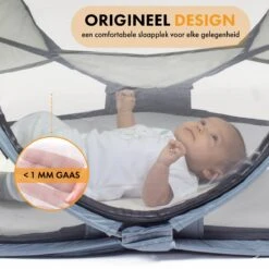 Deryan Baby Luxe Campingbedje – Inclusief Zelfopblaasbare Matras - Cream -Maxi-Cosi Winkel 1200x1200 1384