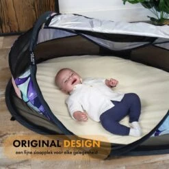 Deryan Baby Luxe Campingbedje – Inclusief Zelfopblaasbare Matras - Story -Maxi-Cosi Winkel 1200x1200 1403