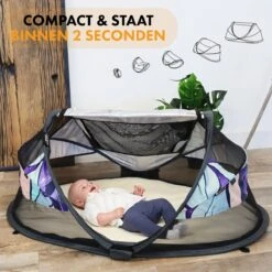 Deryan Baby Luxe Campingbedje – Inclusief Zelfopblaasbare Matras - Story -Maxi-Cosi Winkel 1200x1200 1405