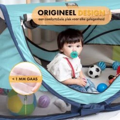 Deryan Peuter Luxe Campingbedje – Inclusief Zelfopblaasbare Matras - Ocean -Maxi-Cosi Winkel 1200x1200 1428