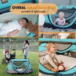 Deryan Peuter Luxe Campingbedje – Inclusief Zelfopblaasbare Matras - Ocean -Maxi-Cosi Winkel 1200x1200 1429