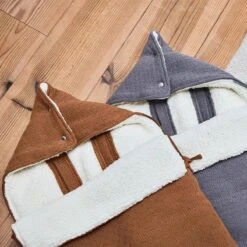 Jollein Voetenzak Voor Autostoel & Kinderwagen - Bliss Knit - Caramel -Maxi-Cosi Winkel 1200x1200 1608