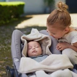 Jollein Voetenzak Voor Autostoel & Kinderwagen - Basic Knit - Nougat -Maxi-Cosi Winkel 1200x1200 1639