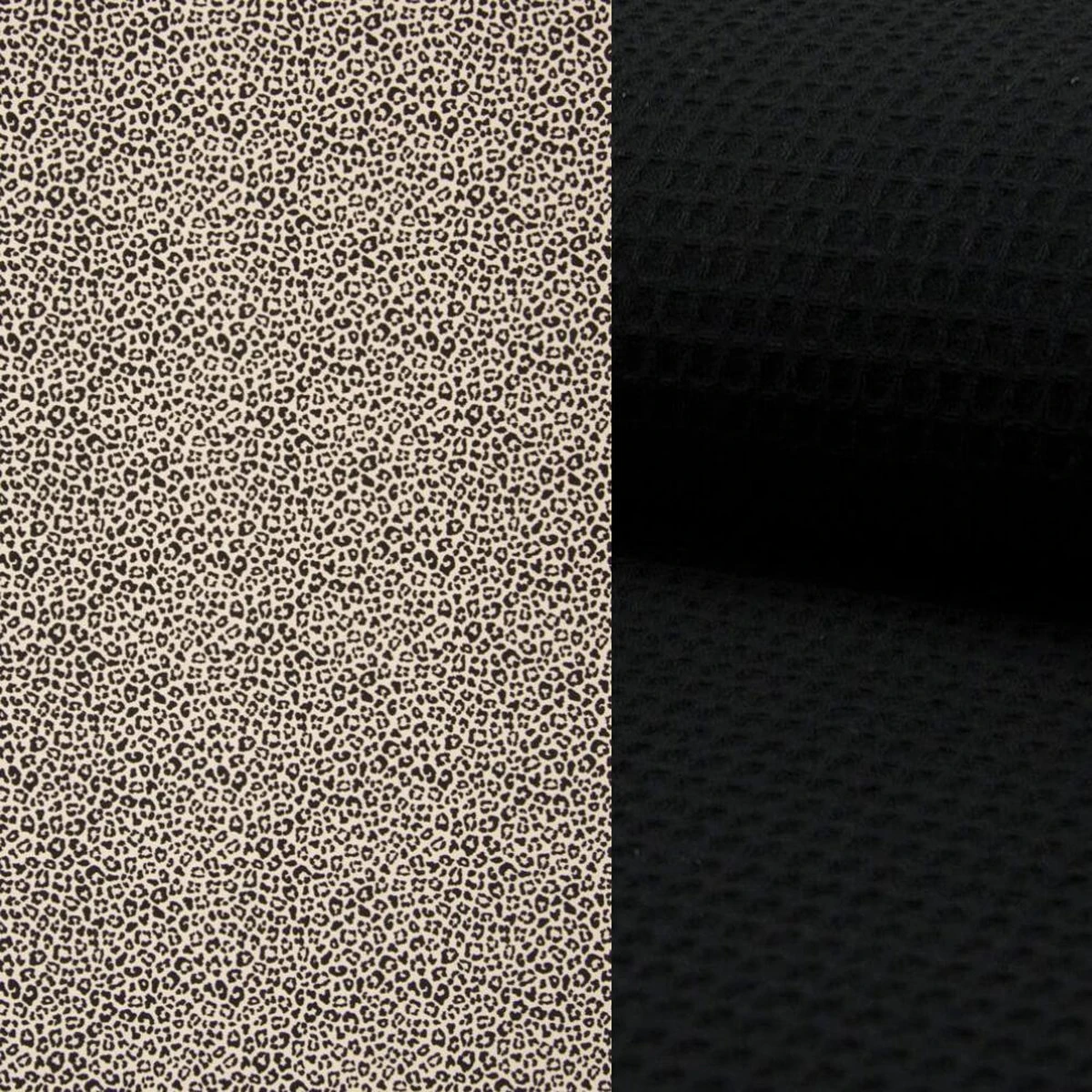 Ukje Voetenzak Baby Autostoel - Universeel - Geschikt Voor Maxi Cosi Cybex Doona - Superzacht Katoen - Zwart Wafel - Luipaard 2 Ukje Voetenzak Baby Autostoel - Universeel - Geschikt Voor Maxi Cosi Cybex Doona - Superzacht Katoen - Zwart Wafel - Luipaard - Image 2