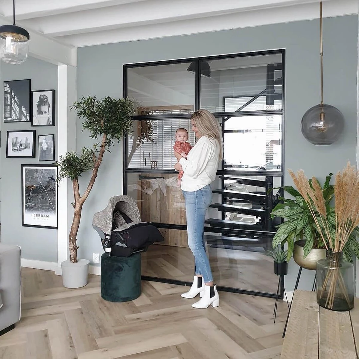 Ukje Voetenzak Baby Autostoel - Universeel - Geschikt Voor Maxi Cosi Cybex Doona - Superzacht Katoen - Zwart Wafel - Luipaard 4 Ukje Voetenzak Baby Autostoel - Universeel - Geschikt Voor Maxi Cosi Cybex Doona - Superzacht Katoen - Zwart Wafel - Luipaard - Image 4