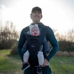 Deryan Pack Luxe Ergonomische Draagzak - Babydrager + Opbergvakjes - Zwart -Maxi-Cosi Winkel 1200x1200 1689