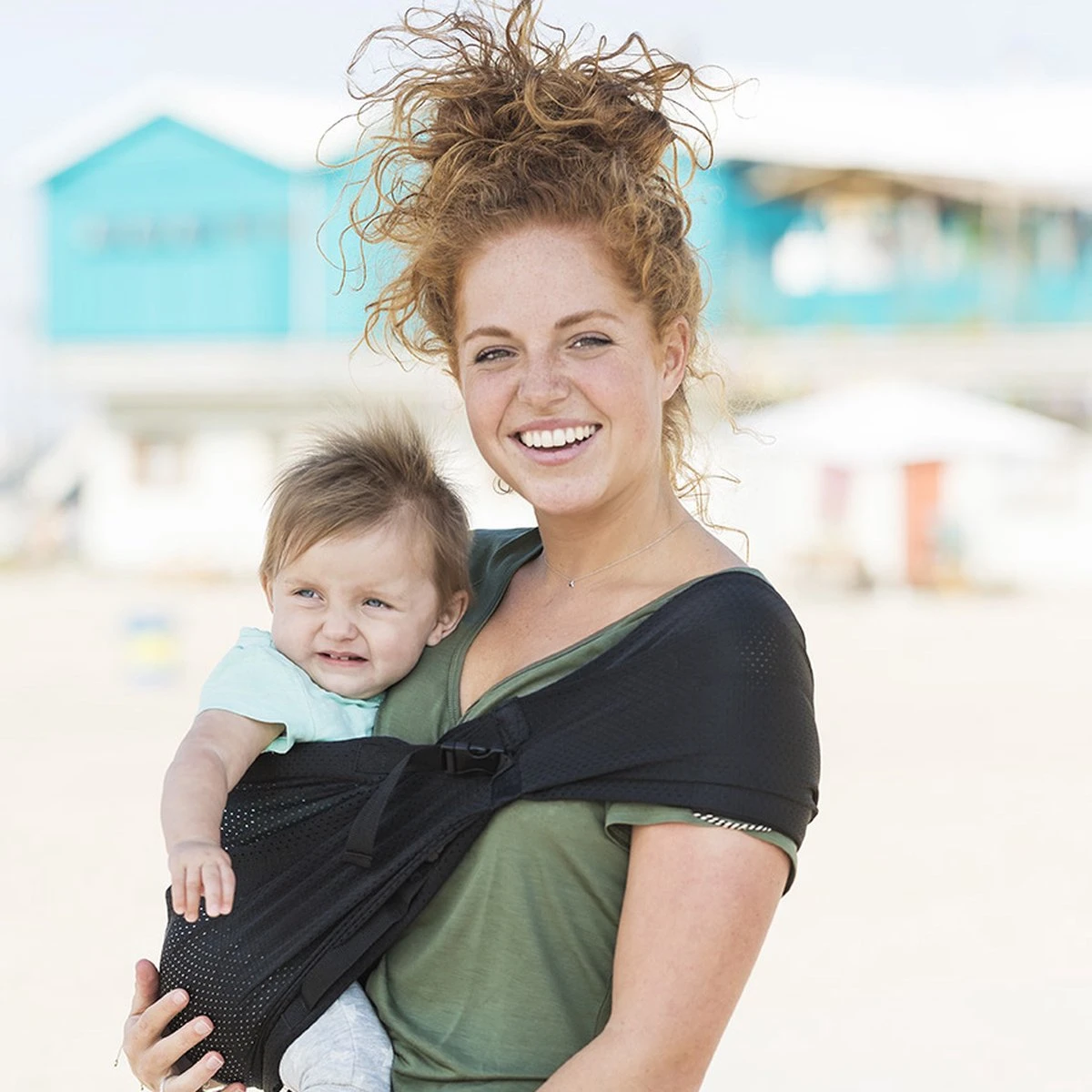 Minimonkey Mini Sling Draagzak - Zwart 2 Minimonkey Mini Sling Draagzak - Zwart - Image 2