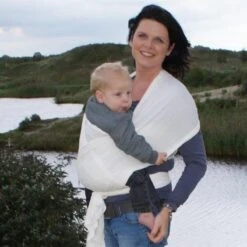 Smallvips Draagdoek Taupe - Rekbare Draagdoek Van Bamboo - Heerlijk Zacht En Koel - Ergonomisch Dragen -Maxi-Cosi Winkel 1200x1200 1763