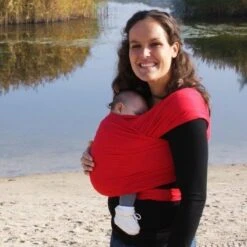 Smallvips Draagdoek Taupe - Rekbare Draagdoek Van Bamboo - Heerlijk Zacht En Koel - Ergonomisch Dragen -Maxi-Cosi Winkel 1200x1200 1764