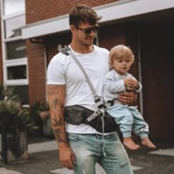 Deryan Pack Light Luxe Heupdrager - Ergonomische Draagzak + Opbergvakjes Grijs -Maxi-Cosi Winkel 1200x1200 1769