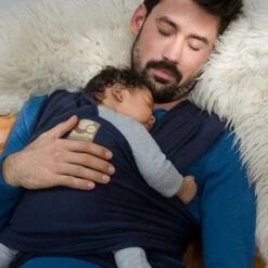 Babylonia - Tricot-Slen Organic - Draagdoek Baby - Silver Blue -Maxi-Cosi Winkel 1200x1200 1787