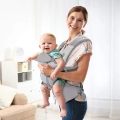 Deryan Ergonomische Draagzak - Buikdrager 4-in-1 Grijs -Maxi-Cosi Winkel 1200x1200 1811