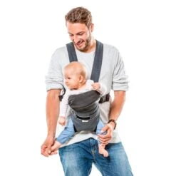 Hauck 2 Way Carrier Draagzak - Buikdrager - Melange Charcoal -Maxi-Cosi Winkel 1200x1200 1818