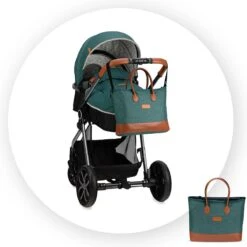 MoMi Kinderwagen - Compacte 2 In 1 Combiwagen - Limuru - Groen (geschikt Van 0-3 Jaar) -Maxi-Cosi Winkel 1200x1200 1867