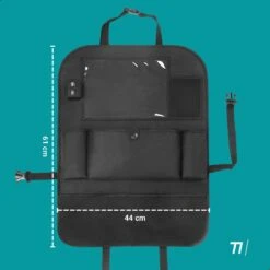 TIKKENS® Auto Organizer Met USB Oplaadpunten Stoel - Tablet Houder - Zwart - - Universeel - Autostoel Beschermer Voor Baby En Kinderen -Maxi-Cosi Winkel 1200x1200 188