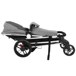 VidaXL Kinderwagen 2-in-1 Aluminium Grijs En Zwart -Maxi-Cosi Winkel 1200x1200 1937