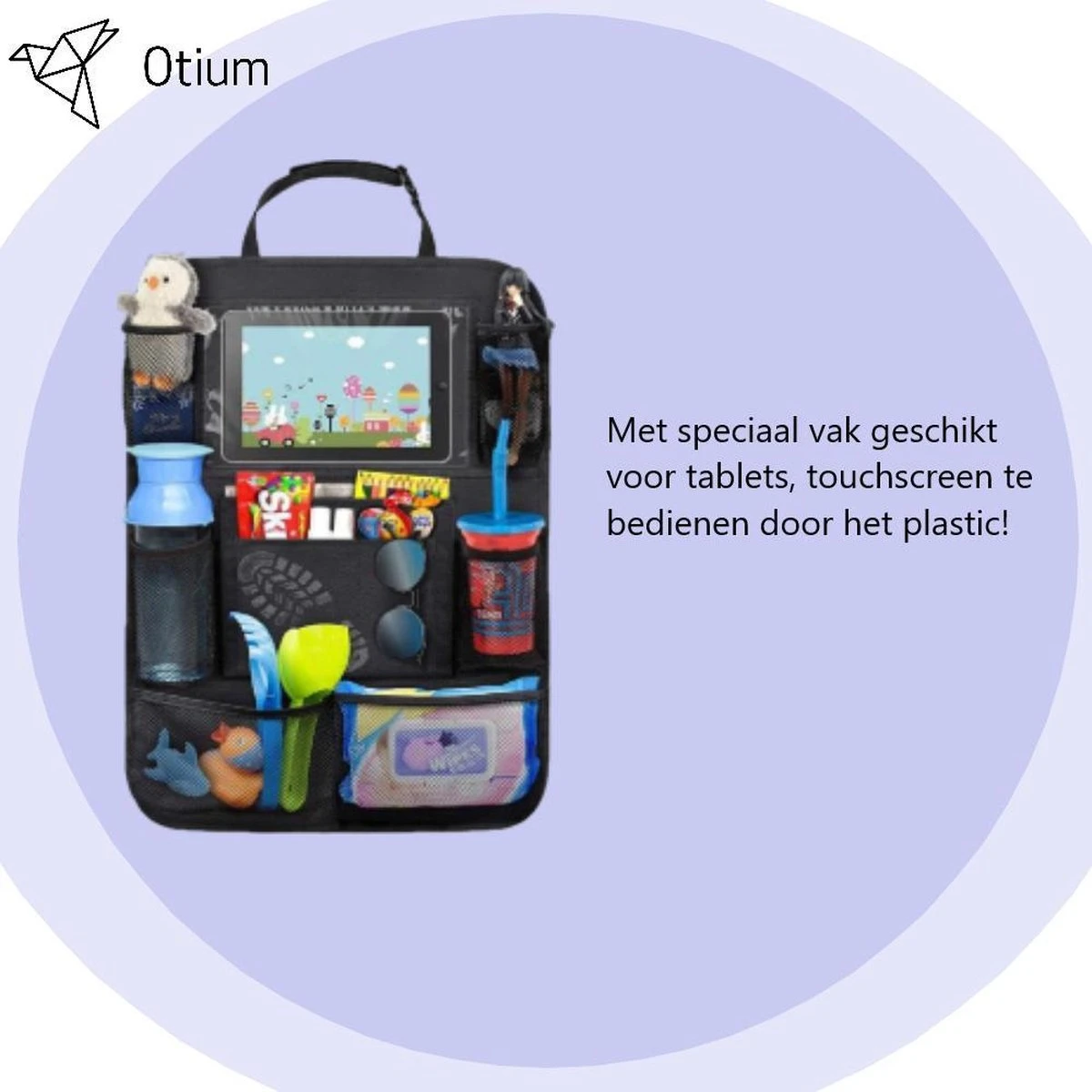 Luxe Autostoel Organizer - Met Tablet Of IPad Vak - Organizer Voor In De Auto - Kind - Kids - Geschikt Voor IPad Of Tablet - Nieuw! - Vakantie - 10 Vakken - Voor Kinderen - Car Organizer - 2021 Uitvoering! Auto Organizer - Nieuw! 3 Luxe Autostoel Organizer - Met Tablet Of IPad Vak - Organizer Voor In De Auto - Kind - Kids - Geschikt Voor IPad Of Tablet - Nieuw! - Vakantie - 10 Vakken - Voor Kinderen - Car Organizer - 2021 Uitvoering! Auto Organizer - Nieuw! - Image 3
