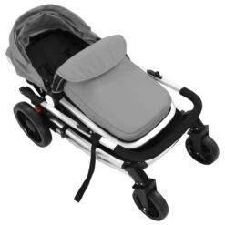 VidaXL Kinderwagen 2-in-1 Aluminium Grijs En Zwart -Maxi-Cosi Winkel 1200x1200 1941