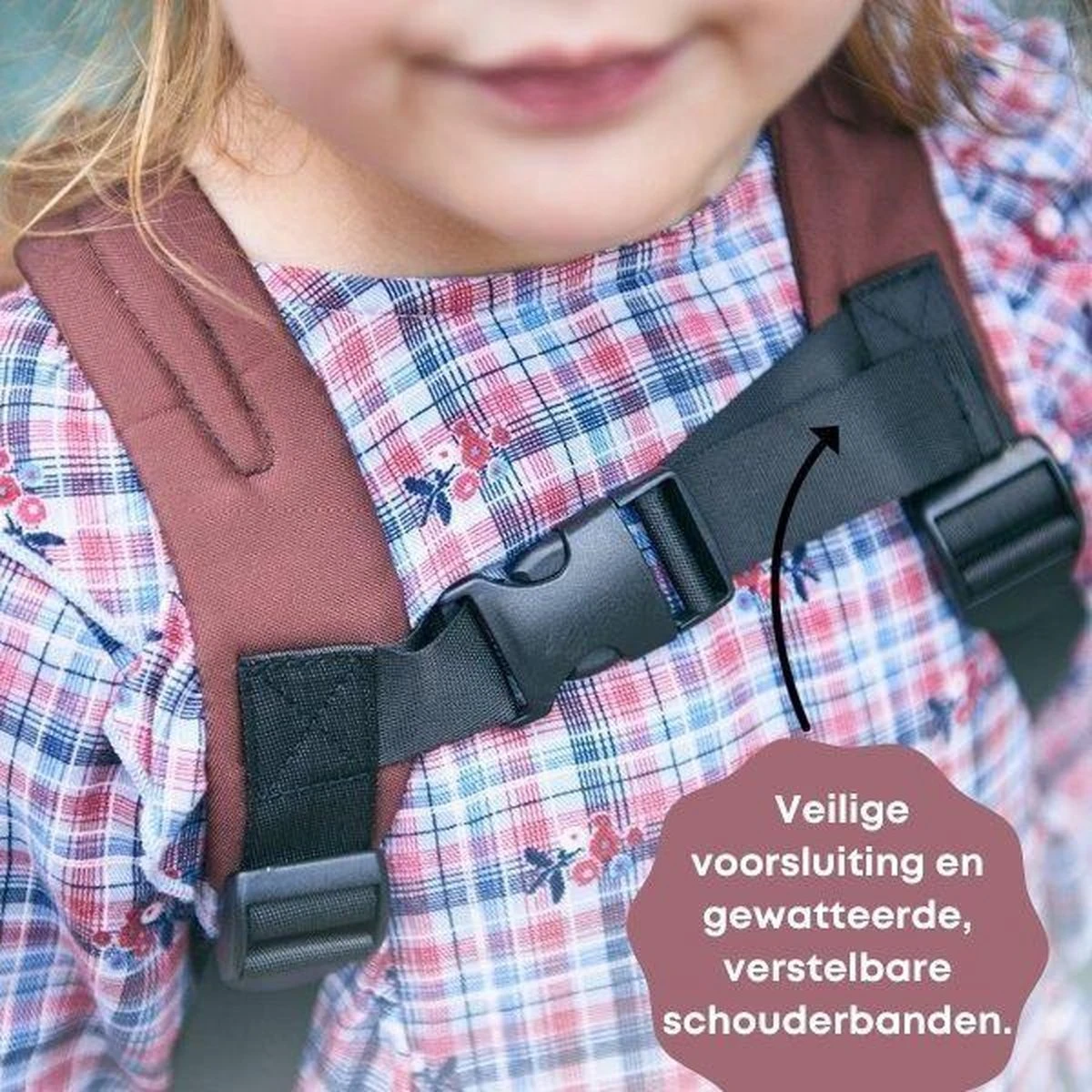 Kindertuigje Met Looplijn - Rugzak Voor Peuter & Kleuter - Tuigje Kind - Rugzaktuigje - Beer 2 Kindertuigje Met Looplijn - Rugzak Voor Peuter & Kleuter - Tuigje Kind - Rugzaktuigje - Beer - Image 2