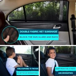 CUBEXCOM® Auto Zonnescherm, Autoraamschaduwen Voor Baby, Kinderen, Volwassenen En Huisdieren, 2 STUKS, Autoruit Zonwering, Universele Zonnescherm Zonnewering, Auto Klamboe Gordijn, UV Zonbescherming Protectie, Anti-Verblinding 10 CUBEXCOM® Auto Zonnescherm, Autoraamschaduwen Voor Baby, Kinderen, Volwassenen En Huisdieren, 2 STUKS, Autoruit Zonwering, Universele Zonnescherm Zonnewering, Auto Klamboe Gordijn, UV Zonbescherming Protectie, Anti-Verblinding -Maxi-Cosi Winkel 1200x1200 24