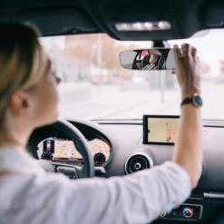 LOUZIR Achterbank Autospiegel - Baby & Kinderen Auto Spiegel – Babyspiegel - Zwart -Maxi-Cosi Winkel 1200x1200 304