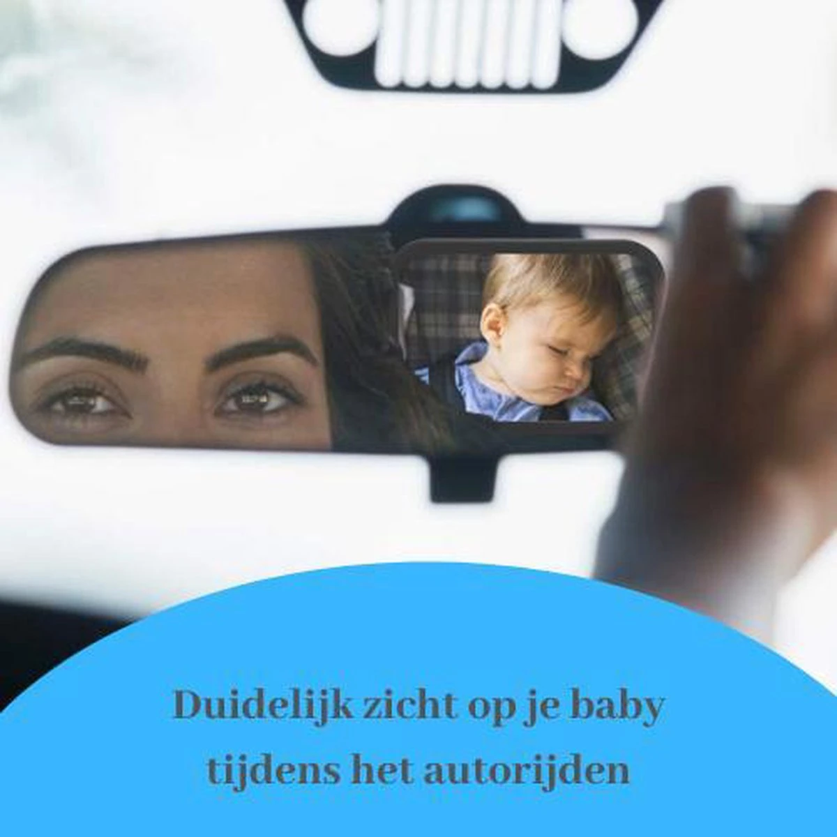 Autospiegel Baby - Maxi Cosi Spiegel - Baby Spiegel Auto - Achteruitkijkspiegel - Veiligheidsspiegel 8 Autospiegel Baby - Maxi Cosi Spiegel - Baby Spiegel Auto - Achteruitkijkspiegel - Veiligheidsspiegel - Image 8
