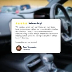 Lifestyle Living Zonnescherm Auto Zijruit – Zonwering Voor Baby En Kind – Zonder Zuignappen – UV Protectie – 2 Stuks – 51 X 31CM – Statisch - Zelfklevend -Maxi-Cosi Winkel 1200x1200 389