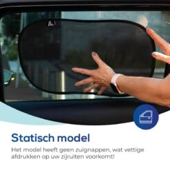 Lifestyle Living Zonnescherm Auto Zijruit – Zonwering Voor Baby En Kind – Zonder Zuignappen – UV Protectie – 2 Stuks – 51 X 31CM – Statisch - Zelfklevend -Maxi-Cosi Winkel 1200x1200 394