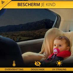 Lifestyle Living Zonnescherm – Overtrek Voor Auto Zijruit - Zonwering Voor Baby En Kind – Zonder Zuignappen – Incl. Hoes – MAX 112 X 51CM -Maxi-Cosi Winkel 1200x1200 401