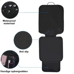 Professor Q - Autostoelhoes - Autostoelbeschermer - Autostoel Beschermer - Zwart 14 Professor Q - Autostoelhoes - Autostoelbeschermer - Autostoel Beschermer - Zwart -Maxi-Cosi Winkel 1200x1200 443