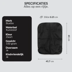 Buxibo - Auto Stoelbeschermer - Auto Stoelhoes - Beschermer Achterkant Autostoel - Voor Voorstoel - 2 Stuks -Maxi-Cosi Winkel 1200x1200 449