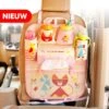 Merkloos Bablue Autostoel Organizer Voor Kinderen - Roze - Veel Verschillende Vakjes - Leuke Vormgeving - Autostoel Beschermer Voor Kinderen - Auto Organizer Kind - Reistafel Voor Kinderen - Auto Organizer Kinderen - Autostoel Tafeltje Kind