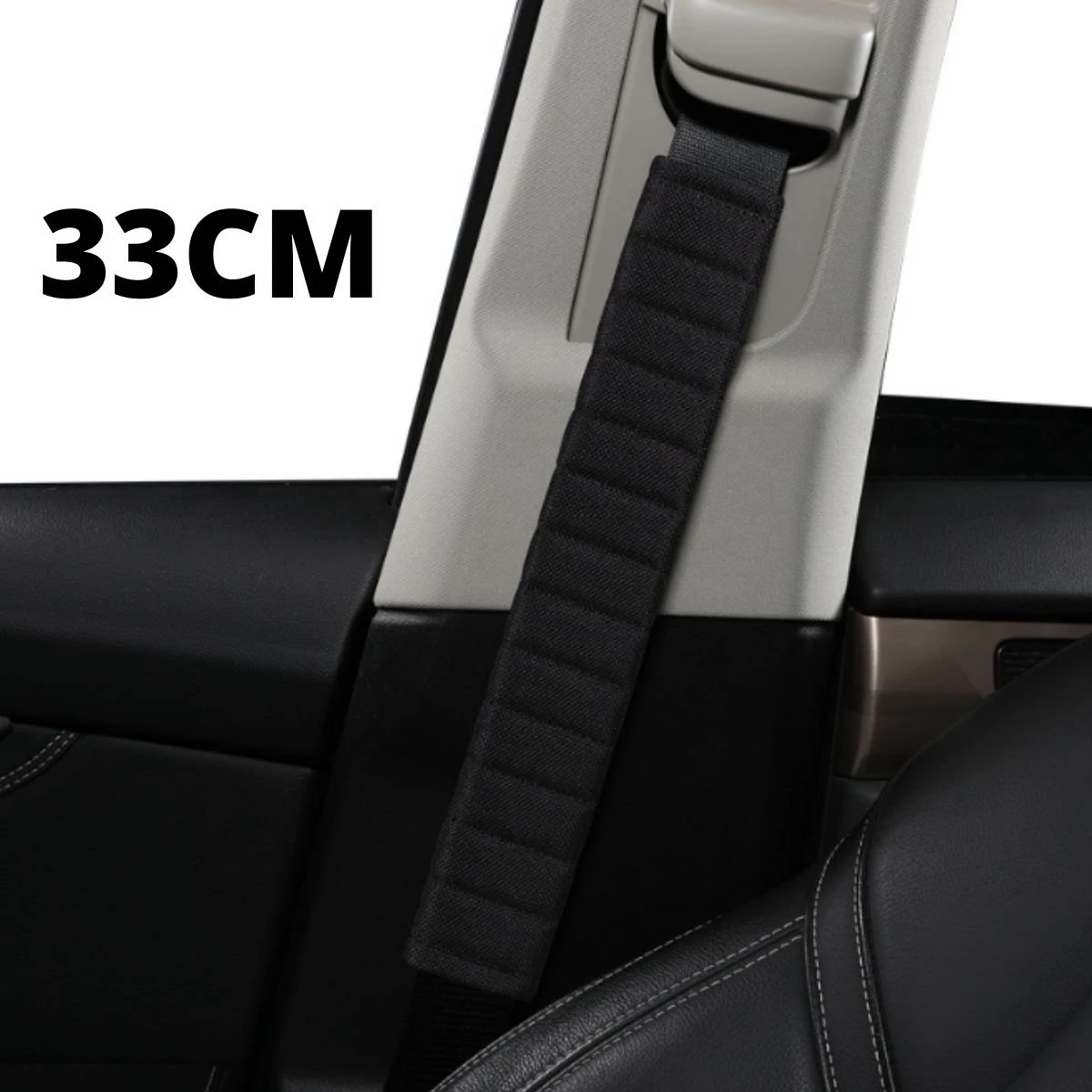 Hazlö Luxe Gordelhoezen - Extra Lang - Auto Gordel Beschermer - 33CM - Gordelkussen - Gordel Beschermer - Gordelhoes - 2 Stuks - Zwart 2 Hazlö Luxe Gordelhoezen - Extra Lang - Auto Gordel Beschermer - 33CM - Gordelkussen - Gordel Beschermer - Gordelhoes - 2 Stuks - Zwart - Image 2