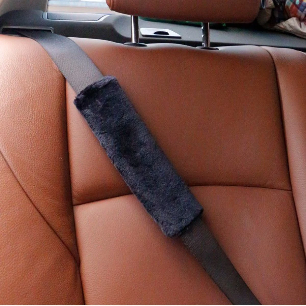 Hazlö Luxe Gordelhoezen - Extra Zacht - Schouderhoezen - Gordelkussen - Auto Gordel Beschermer - Gordel Beschermer - Gordelhoes - 2 Stuks - Zwart 3 Hazlö Luxe Gordelhoezen - Extra Zacht - Schouderhoezen - Gordelkussen - Auto Gordel Beschermer - Gordel Beschermer - Gordelhoes - 2 Stuks - Zwart - Image 3