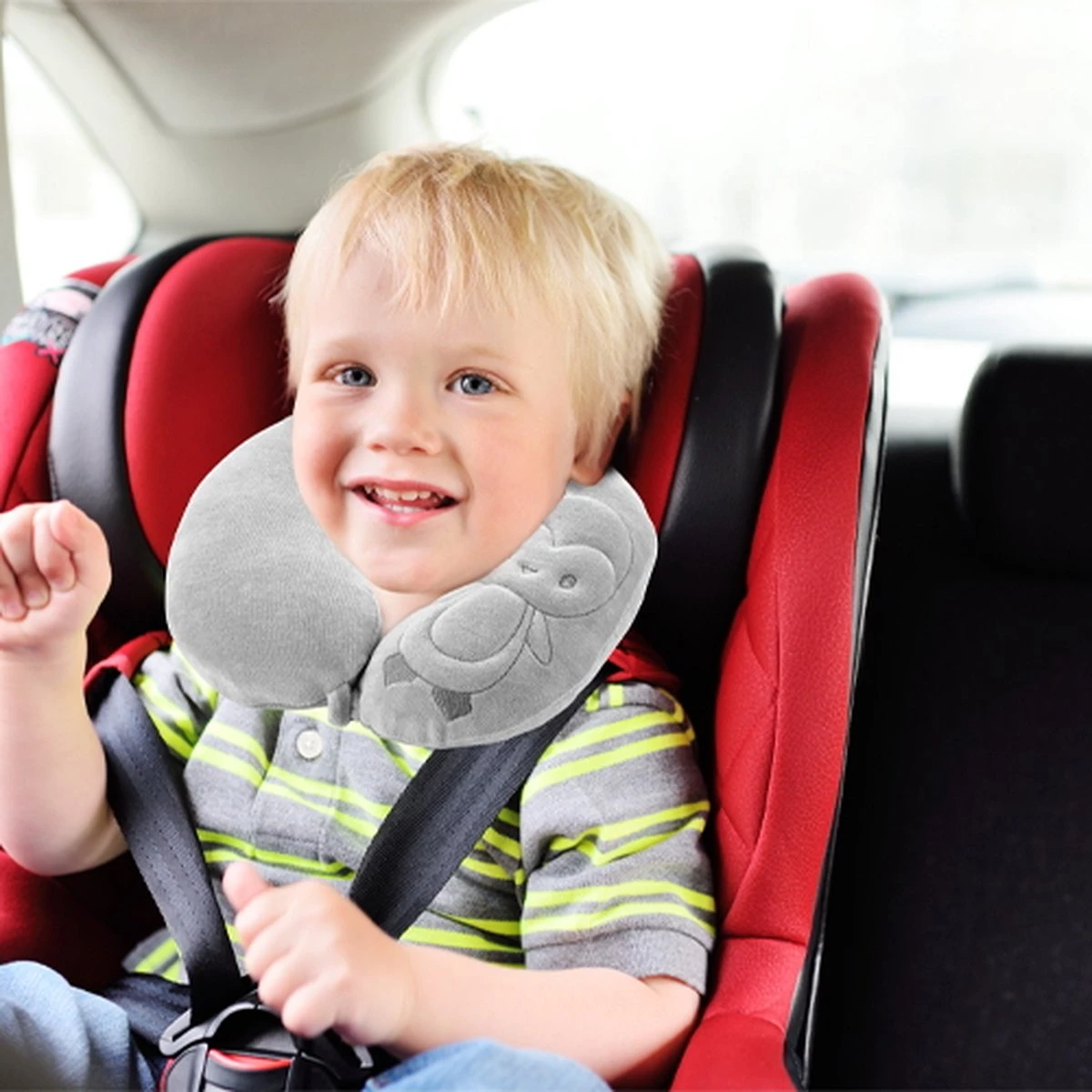 Neck Protector Babyjem 108 Grey 2 Neck Protector Babyjem 108 Grey - Image 2