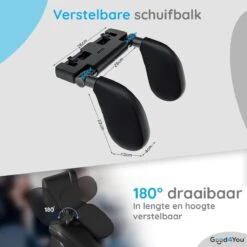 Good4You Hoofdsteun Auto - Nekkussen Auto - Hoofdsteun Auto Kinderen - Autokussen - Neksteun Auto - Volwassenen En Kinderen - Verstelbaar - Zwart -Maxi-Cosi Winkel 1200x1200 559