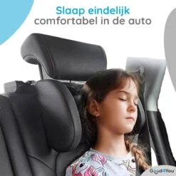 Good4You Hoofdsteun Auto - Nekkussen Auto - Hoofdsteun Auto Kinderen - Autokussen - Neksteun Auto - Volwassenen En Kinderen - Verstelbaar - Zwart -Maxi-Cosi Winkel 1200x1200 561