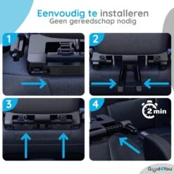 Good4You Hoofdsteun Auto - Nekkussen Auto - Hoofdsteun Auto Kinderen - Autokussen - Neksteun Auto - Volwassenen En Kinderen - Verstelbaar - Zwart -Maxi-Cosi Winkel 1200x1200 563