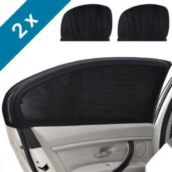 ALFA LIFESTYLE® Luxe Zonneschermen Auto - SHADE PRO V1 - UV Protectie Bescherming - 2 Stuks