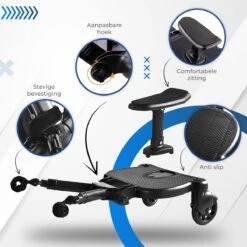MESC Meerijdplankje Universeel Voor Buggy En Kinderwagen - Meerijdplankje Met Zitje -Maxi-Cosi Winkel 1200x1200 633